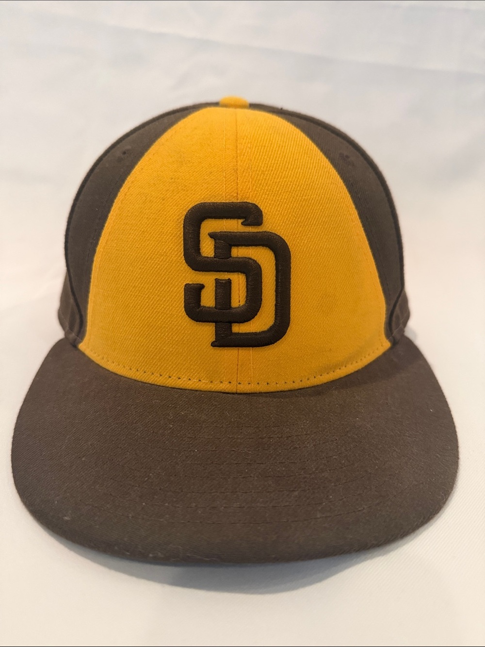 New Era Kids San Diego Two-Tone Yellow & Brown Cap